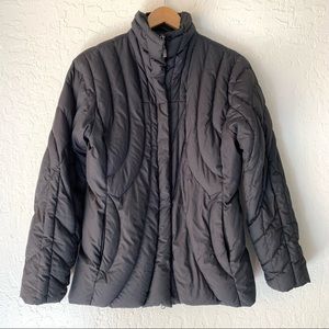 Patagonia Black Zip Up Puffer Down Jacket